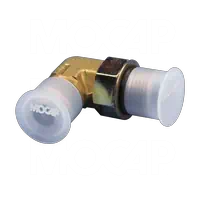 Tapa de conector de plástico circular