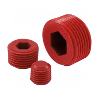 MOCAP - Tapones para conector hexagonal en rosca NPT