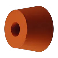 Tapón cónico hueco de Silicón