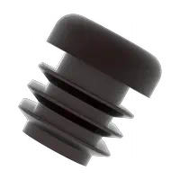 Deslizadores redondos de plástico para muebles