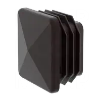 Tapones deslizantes cuadrados para pies de silla