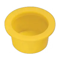 Tapones con pestaña en Pared Gruesa