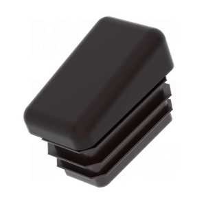 Tapones Rectangulares con terminación en ángulo para Tubería Tapón Rectangular para Tubo (en ángulo)