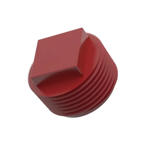 Tapones con cabeza cuadrada para roscas NPT